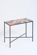Ceramic Top Side Table att. to Les Frères Cloutiers