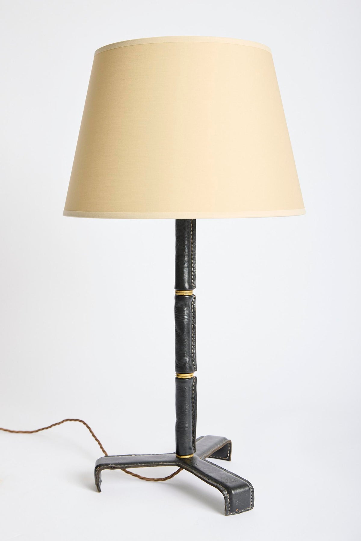 Leather Table Lamp