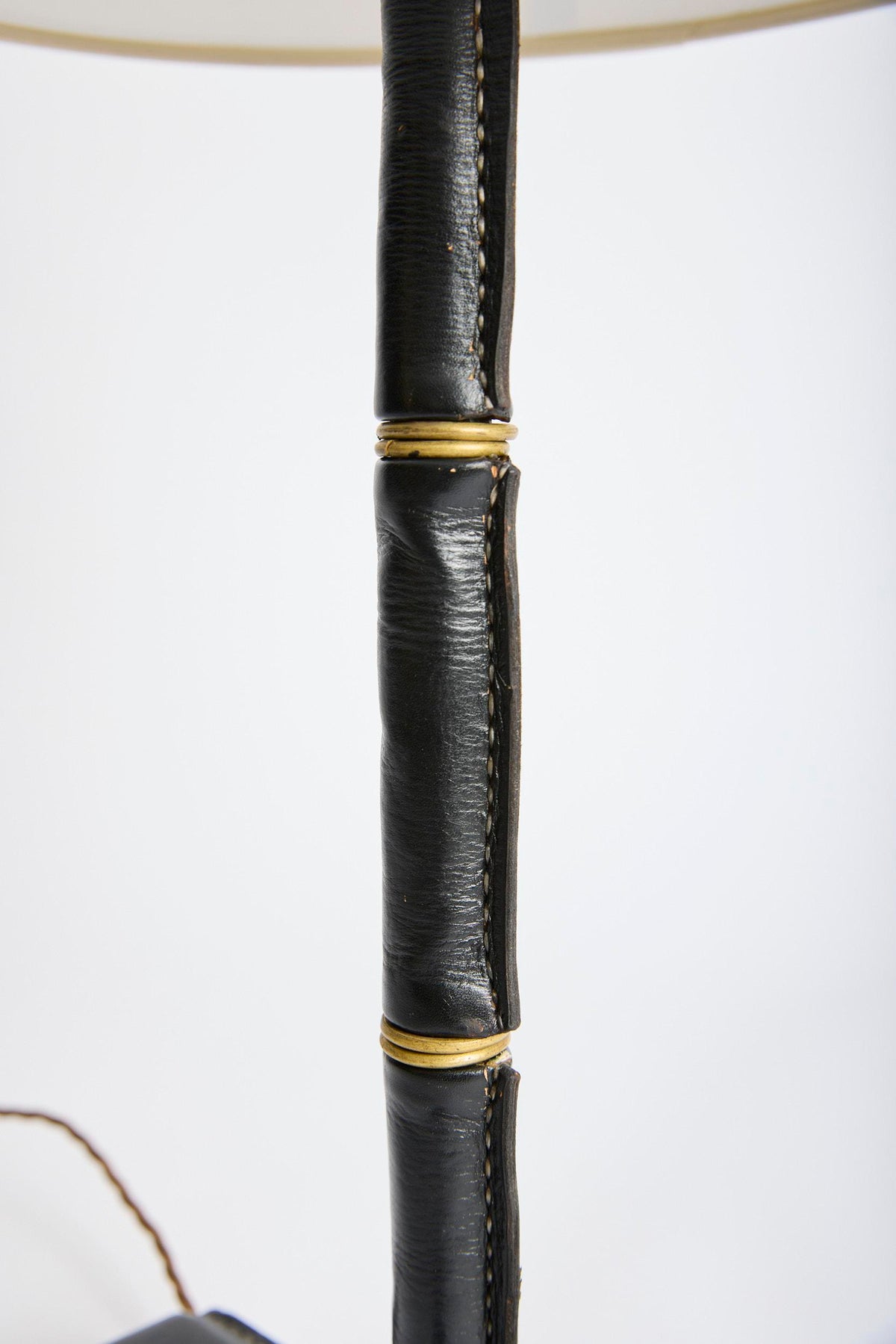 Leather Table Lamp