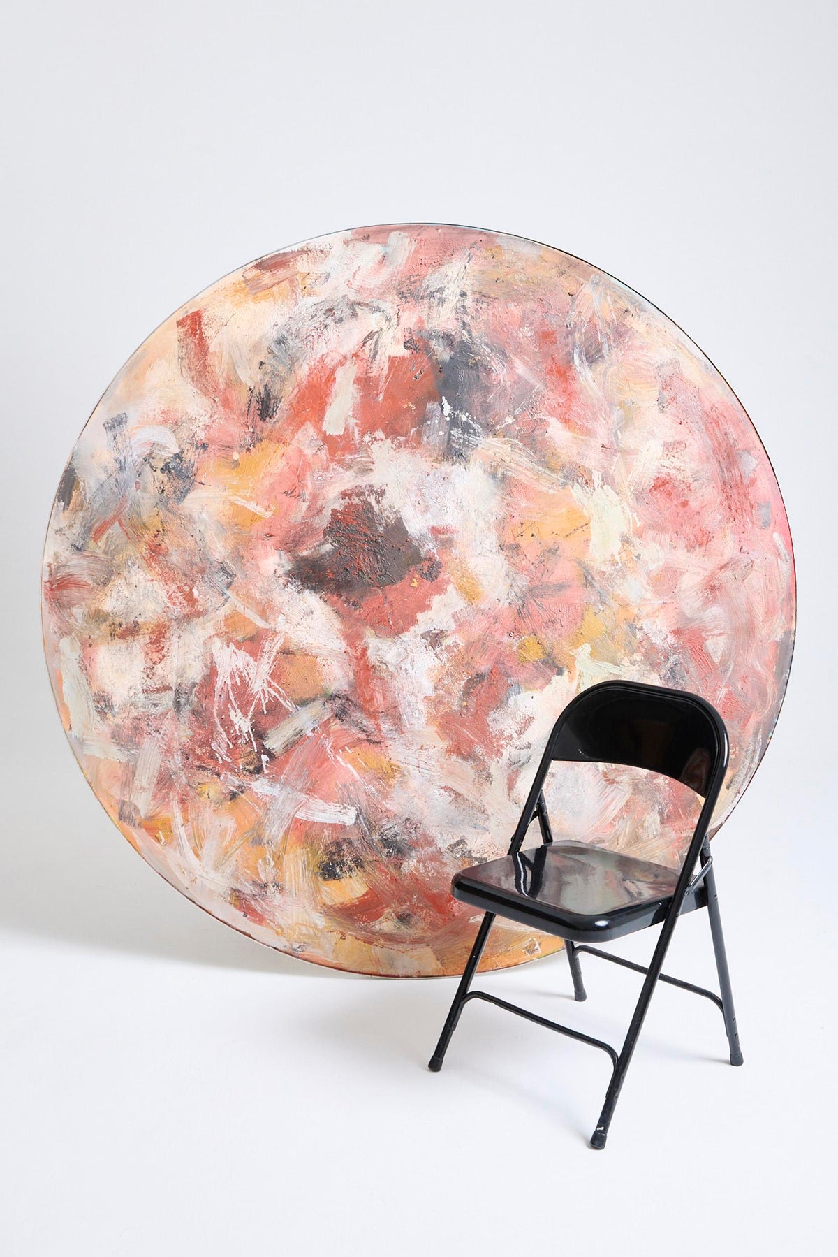 Round Abstract Painting
