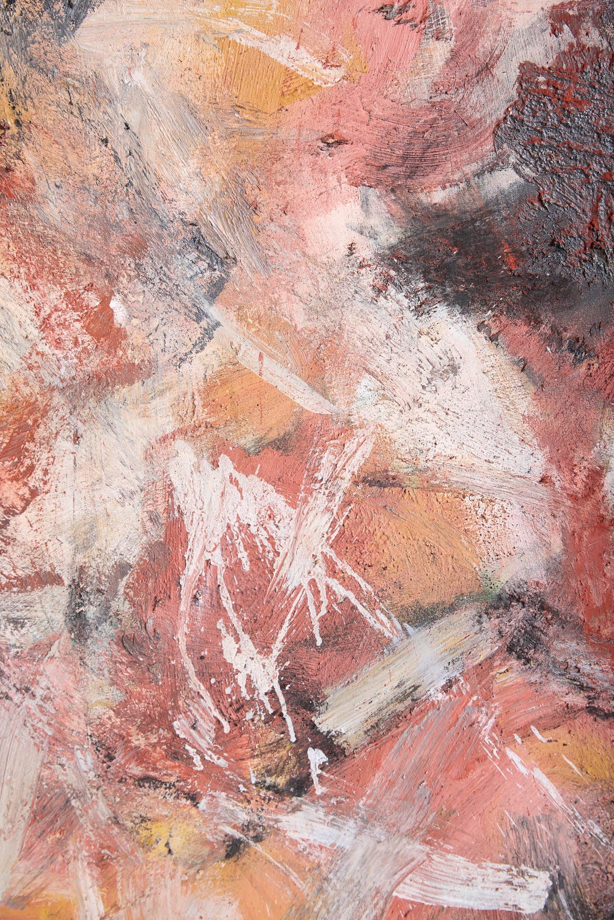 Round Abstract Painting