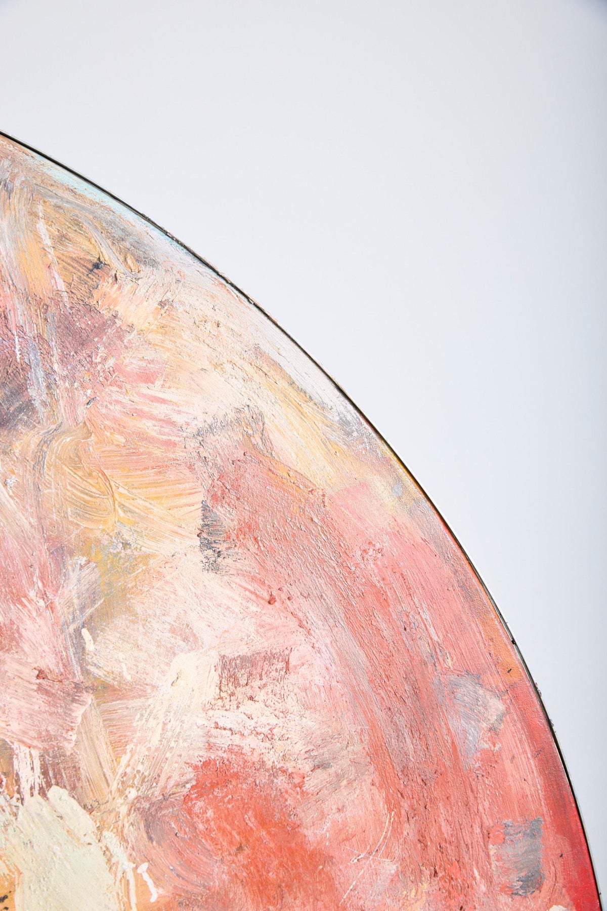 Round Abstract Painting