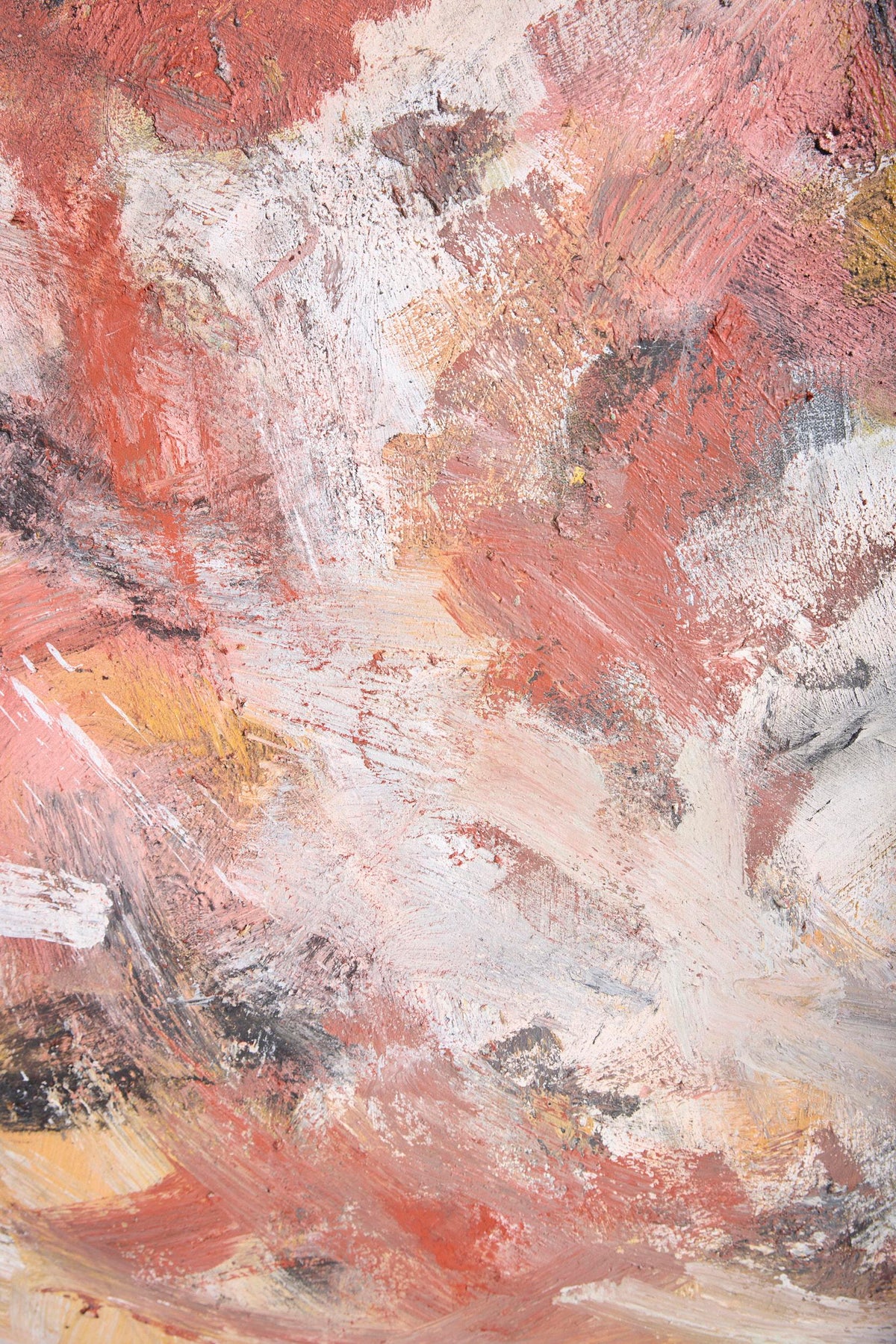 Round Abstract Painting