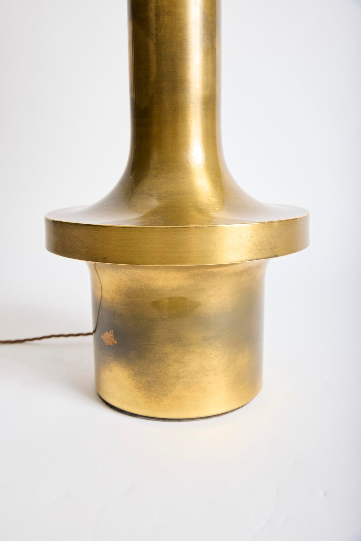 Mid-Century Brass Table Lamp