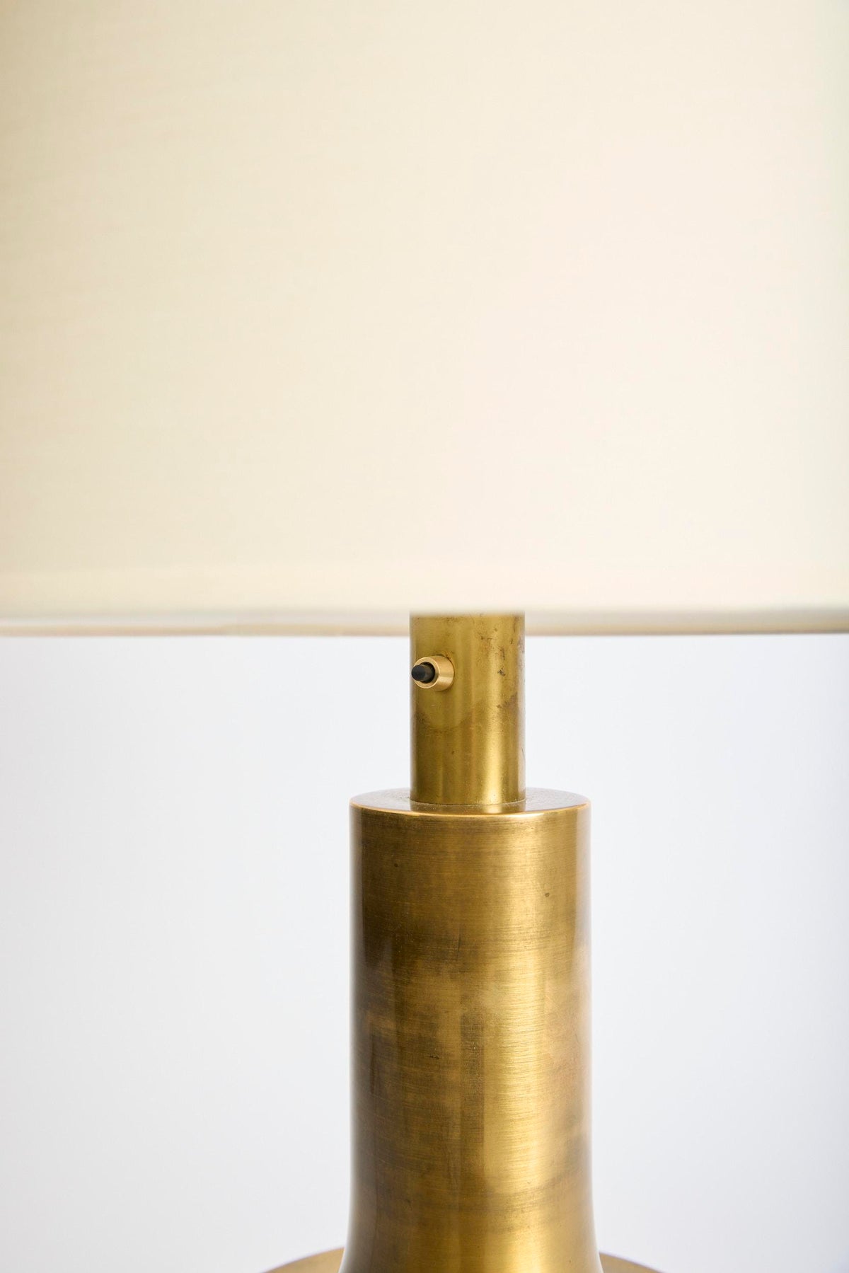 Mid-Century Brass Table Lamp