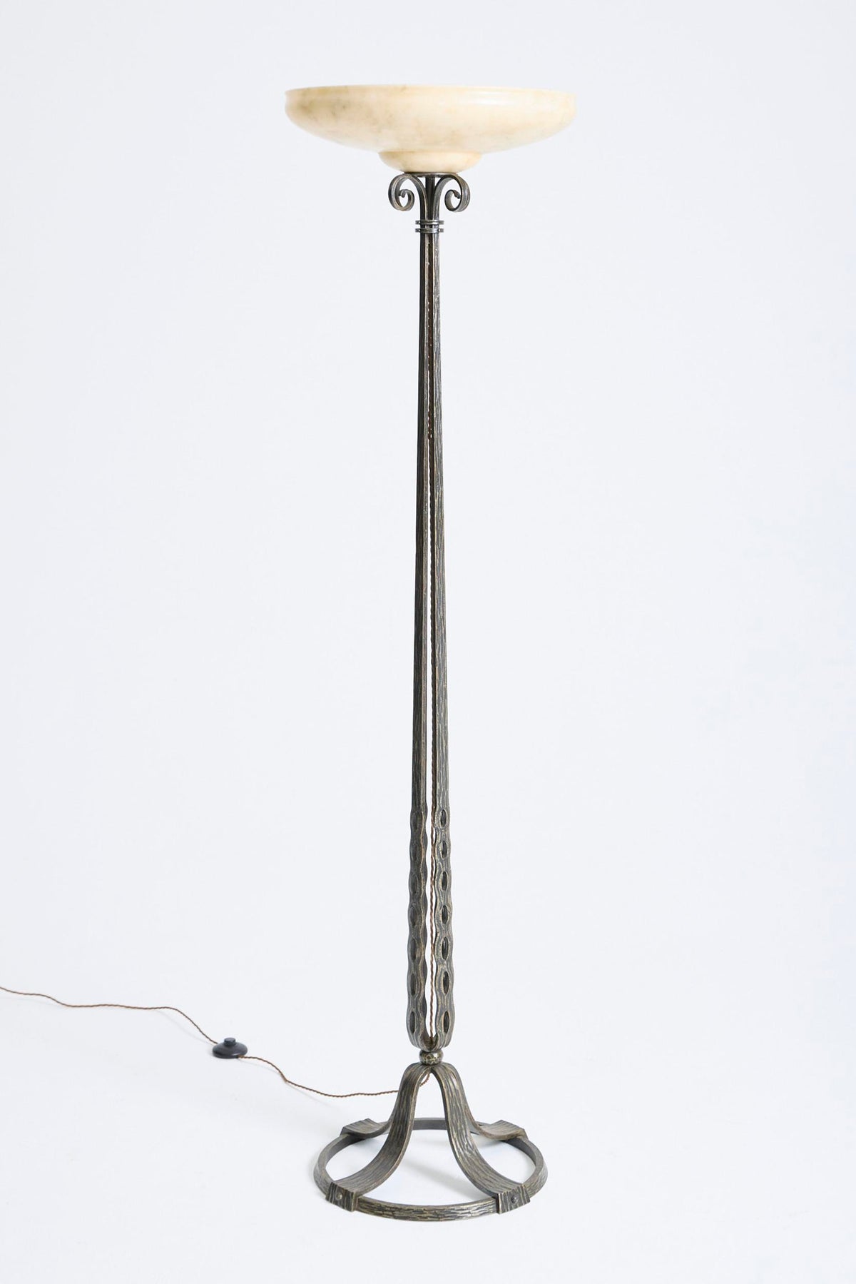 Art Deco Alabaster Floor lamp
