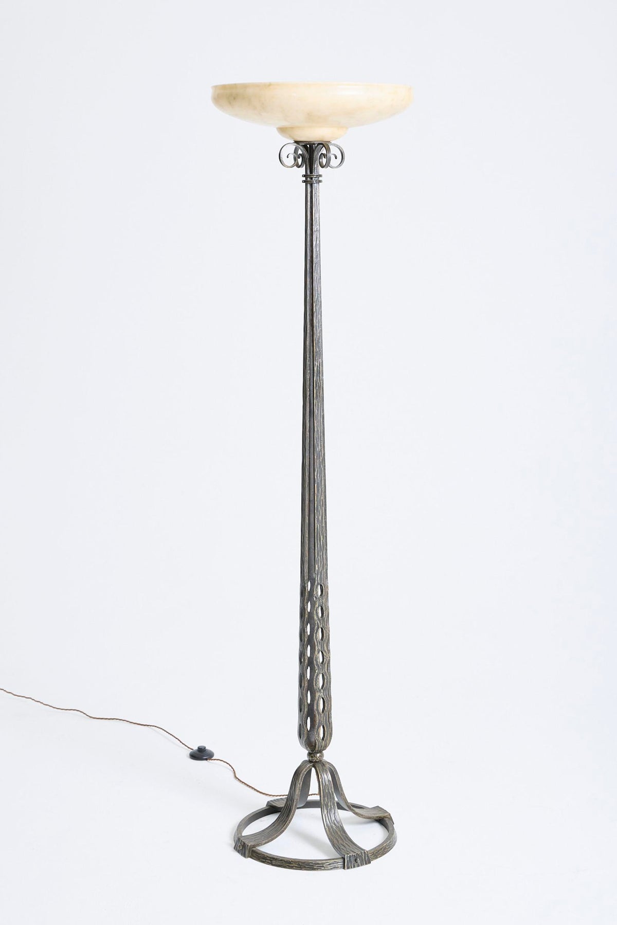 Art Deco Alabaster Floor lamp