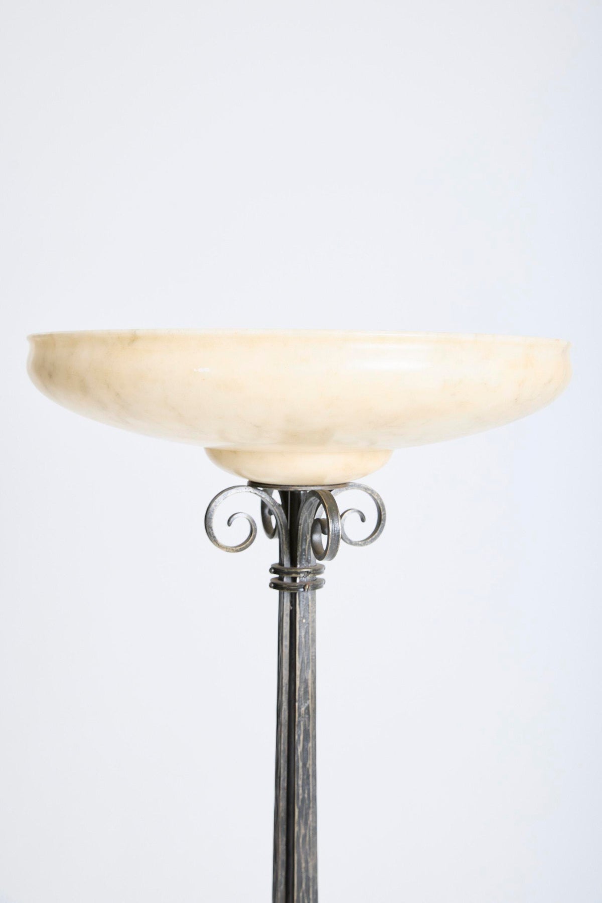 Art Deco Alabaster Floor lamp