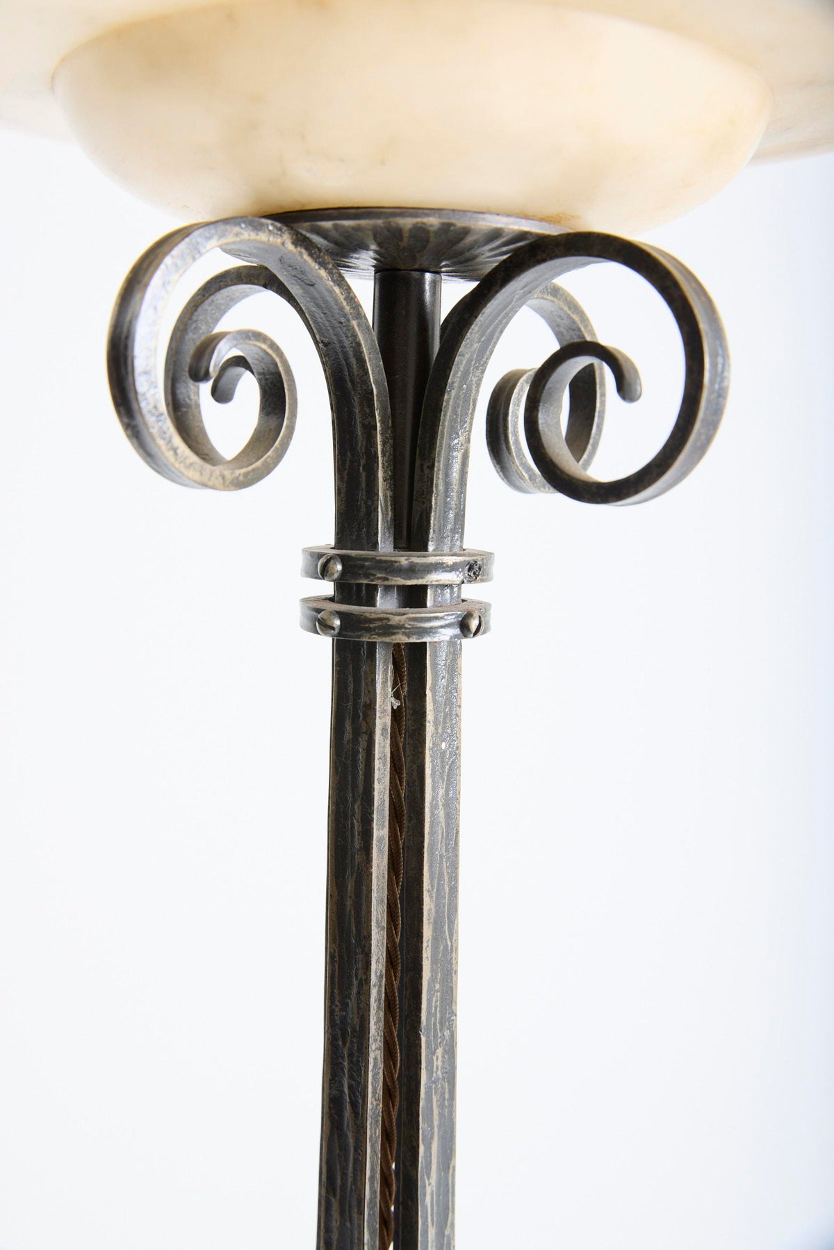 Art Deco Alabaster Floor lamp