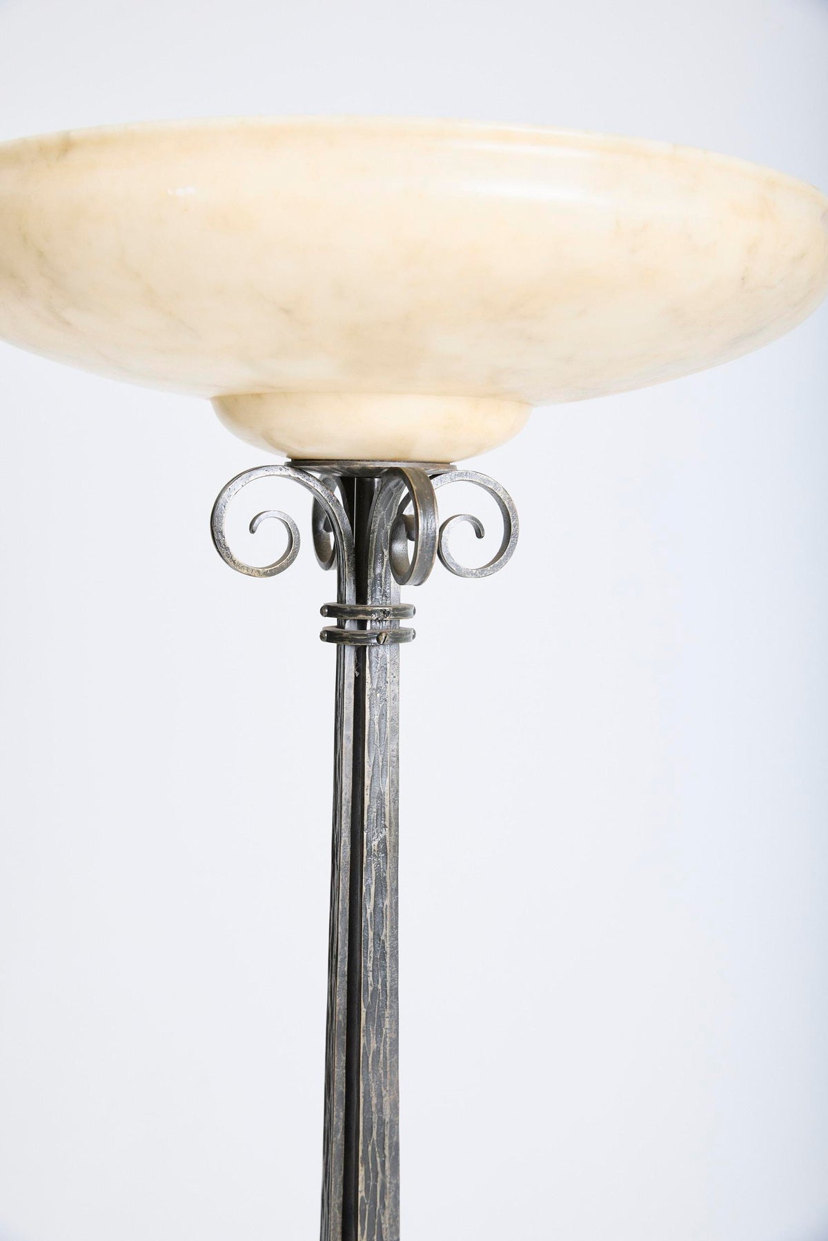 Art Deco Alabaster Floor lamp