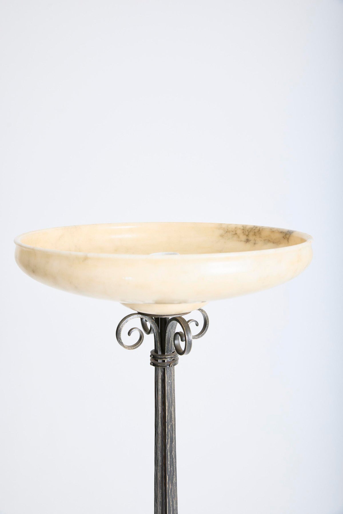 Art Deco Alabaster Floor lamp