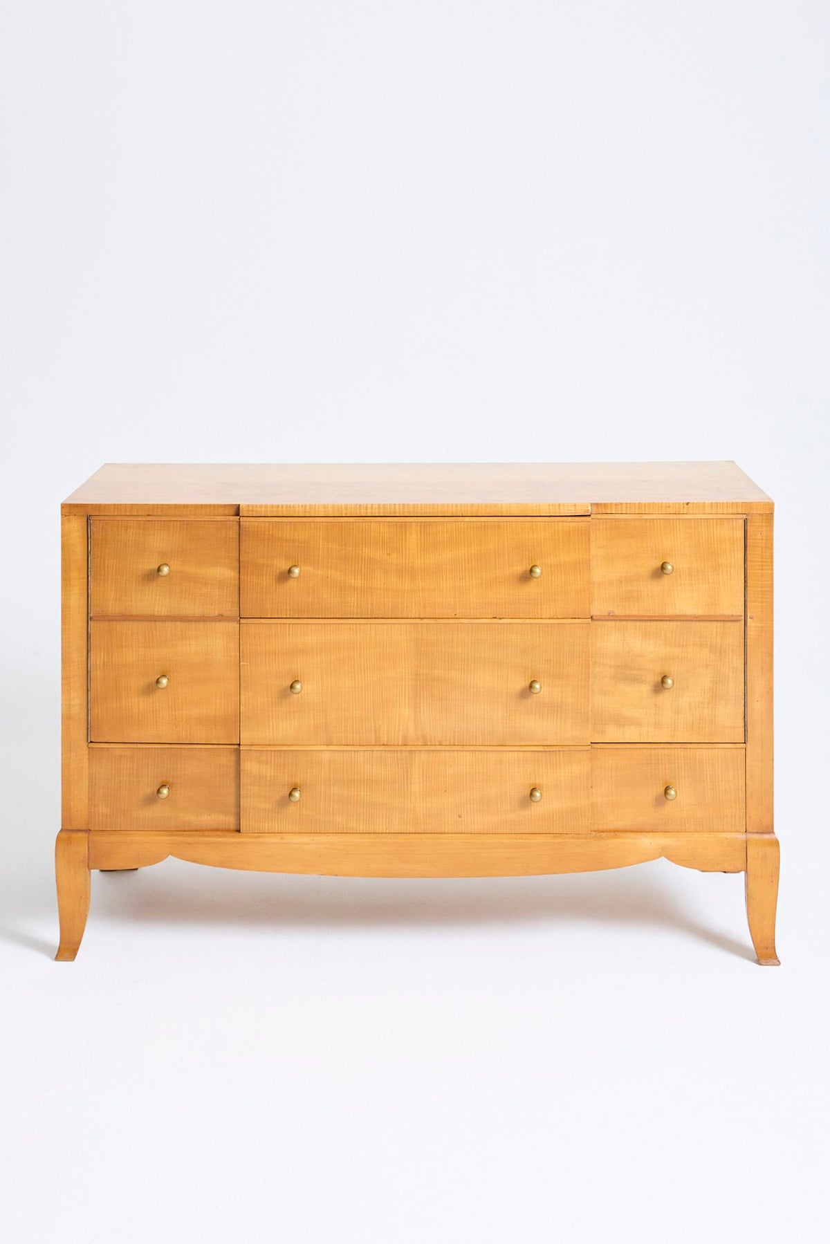 Art Deco Sycamore Chest of Drawers