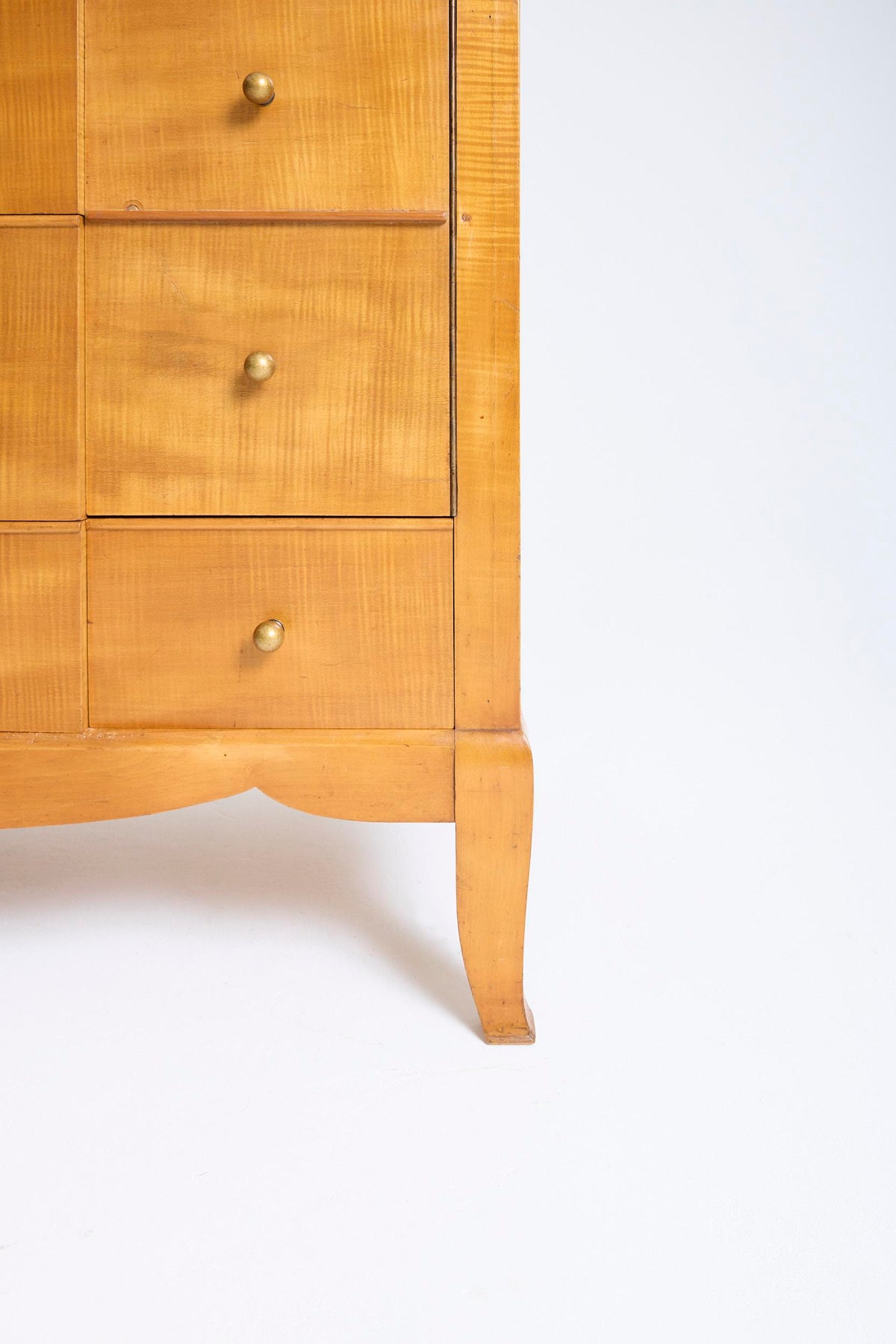 Art Deco Sycamore Chest of Drawers