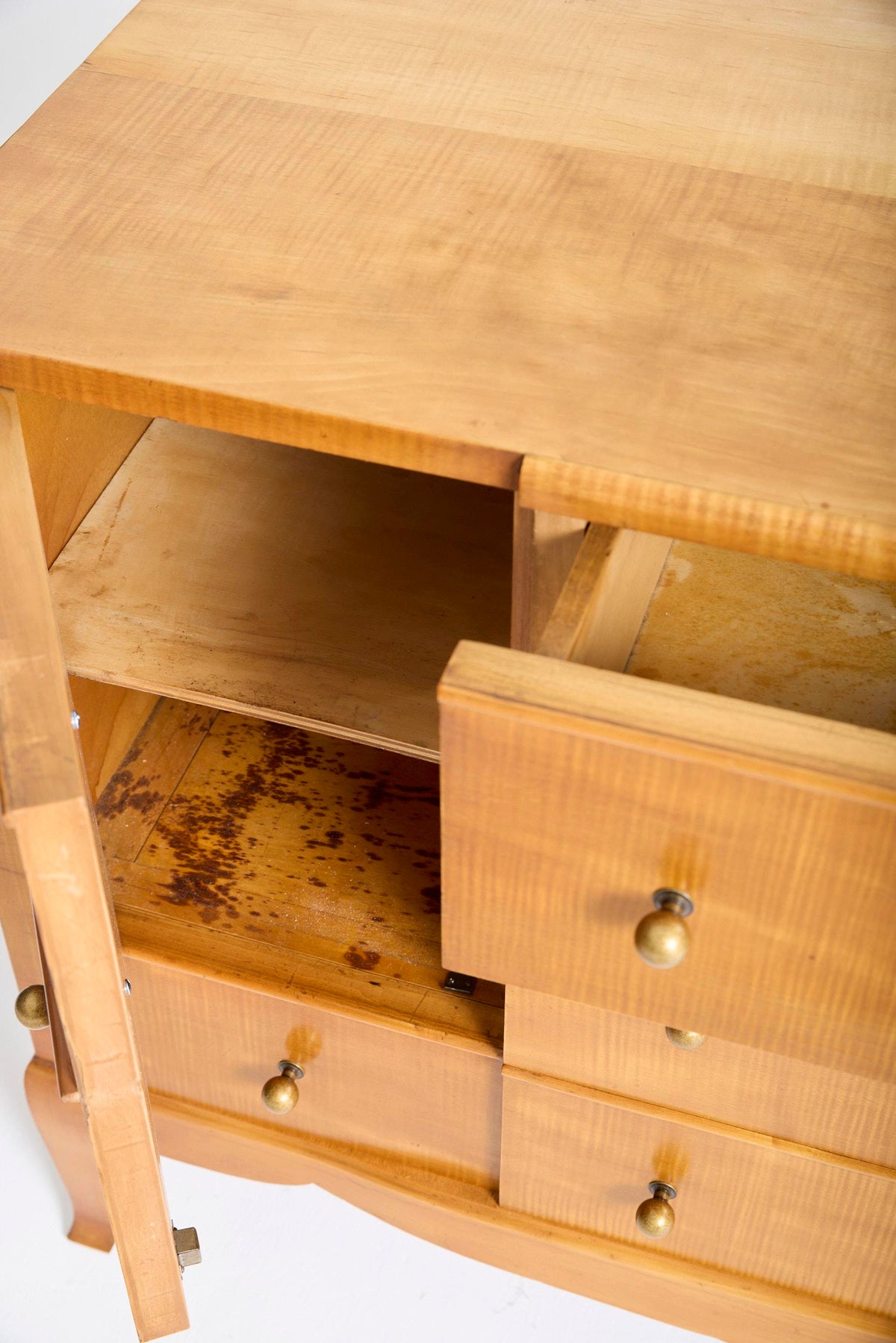 Art Deco Sycamore Chest of Drawers