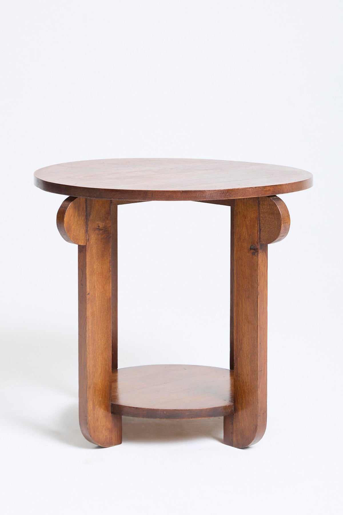 Art Deco Oak Side Table