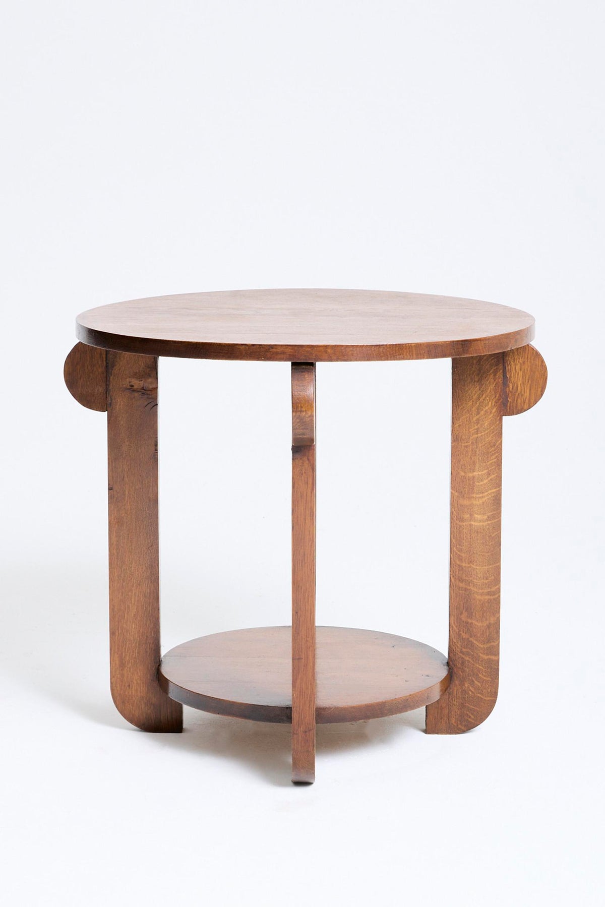 Art Deco Oak Side Table