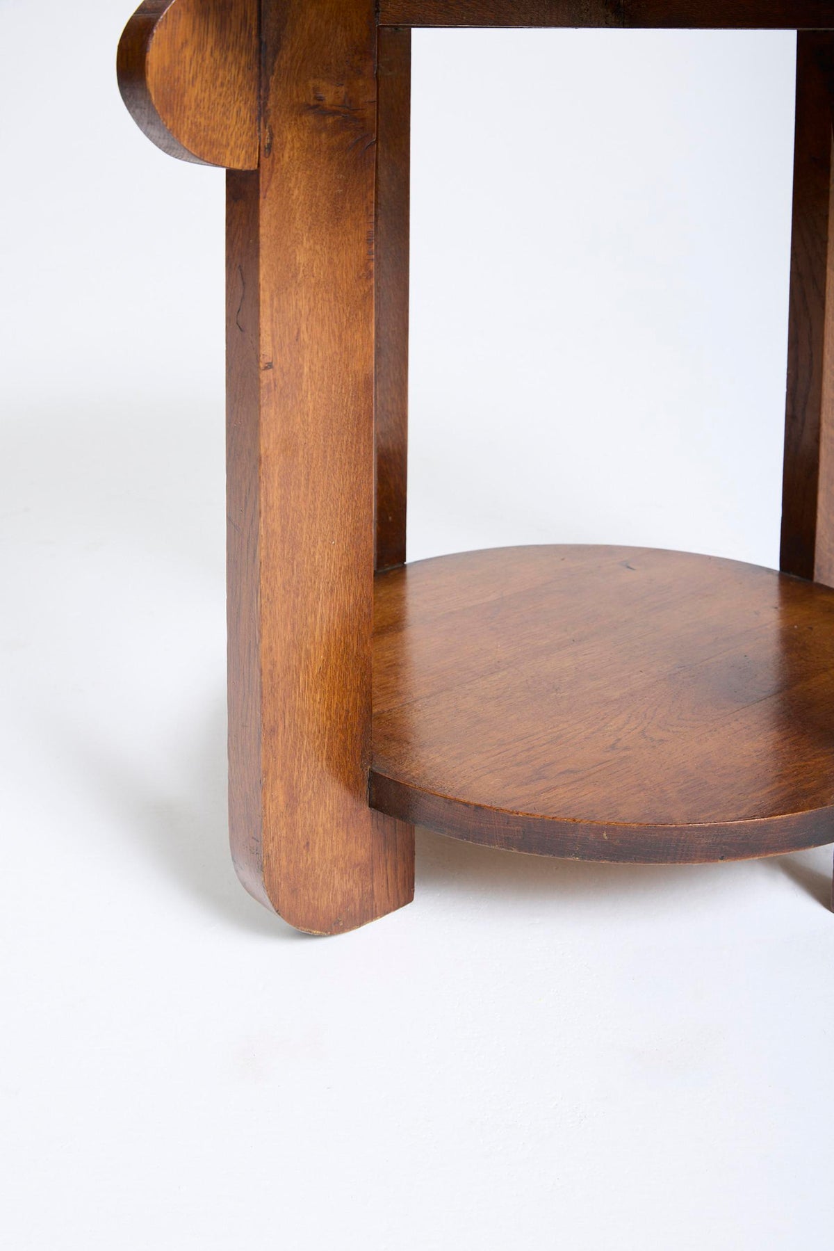 Art Deco Oak Side Table