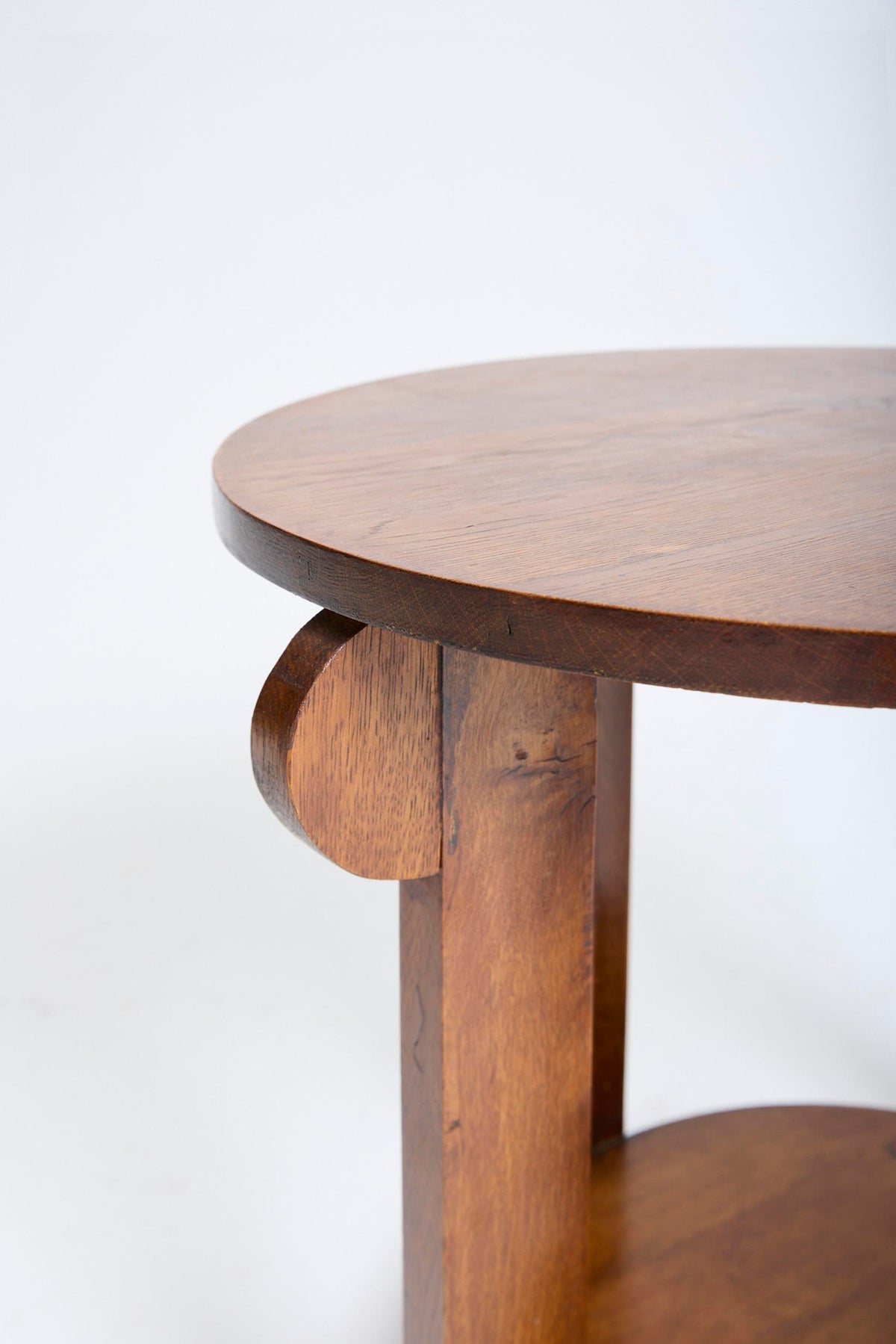 Art Deco Oak Side Table