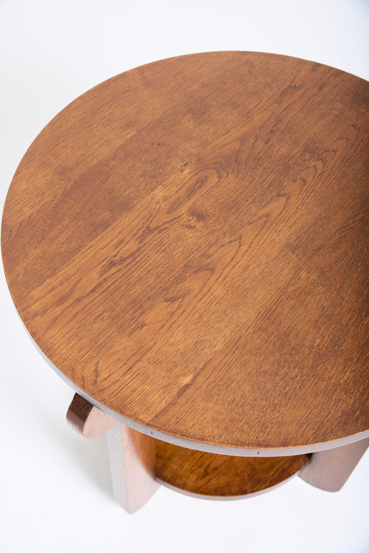 Art Deco Oak Side Table