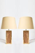 Pair of Brass Table Lamps