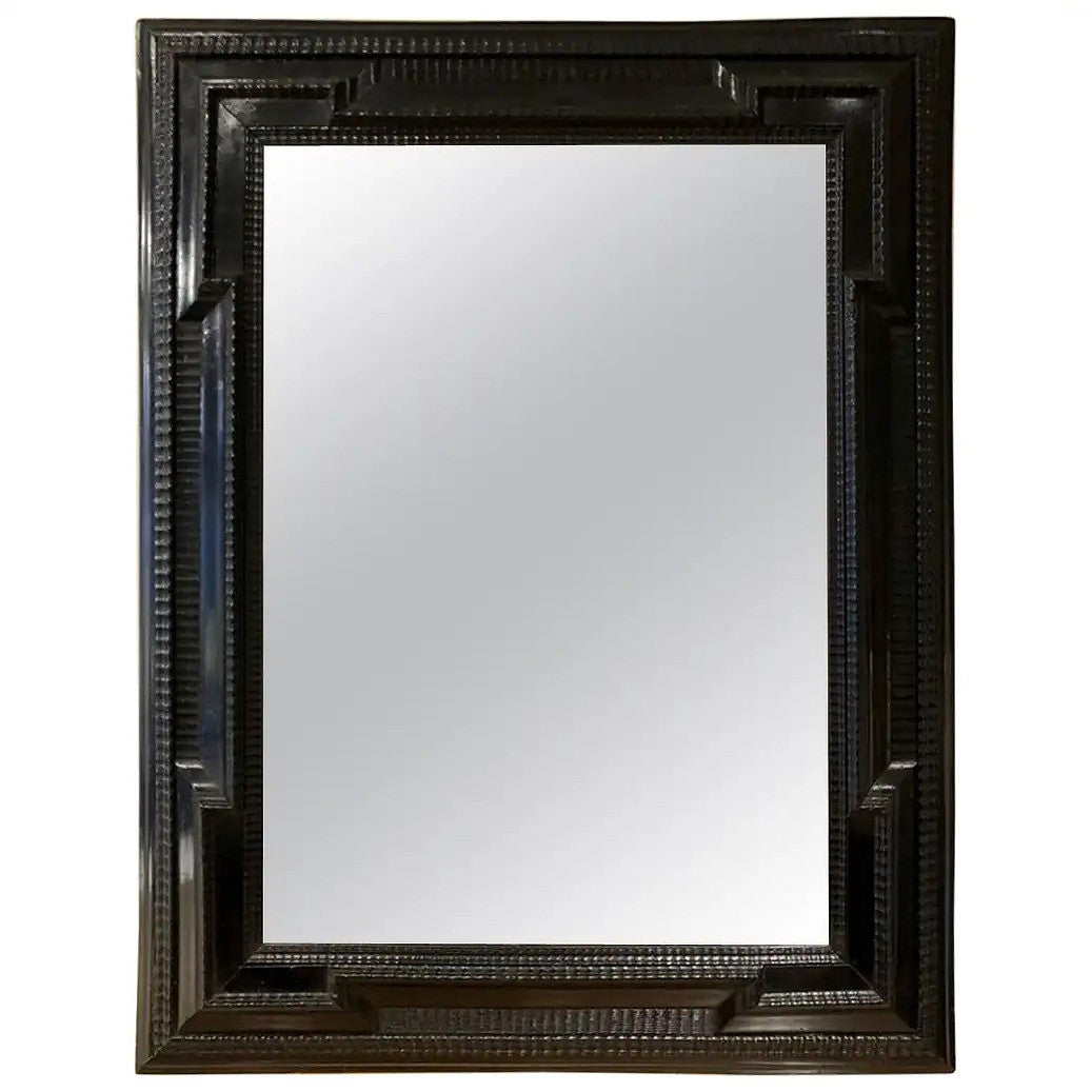 8974- Flemish Style Ripple Frame Mirror