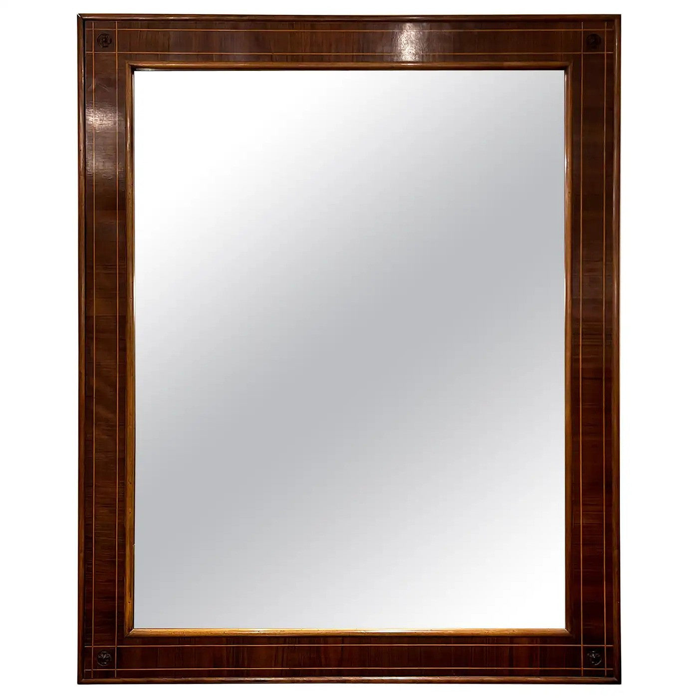 9353- Large Rosewood Spanish Mirror