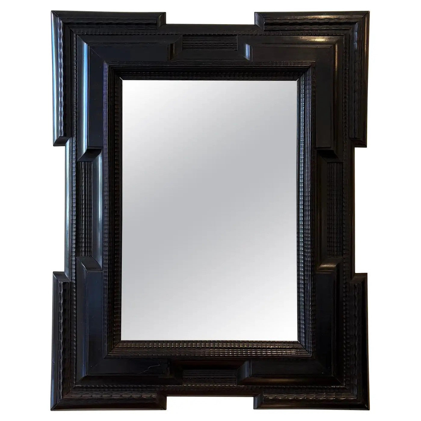 9765- Flemish Style Ripple Frame Mirror