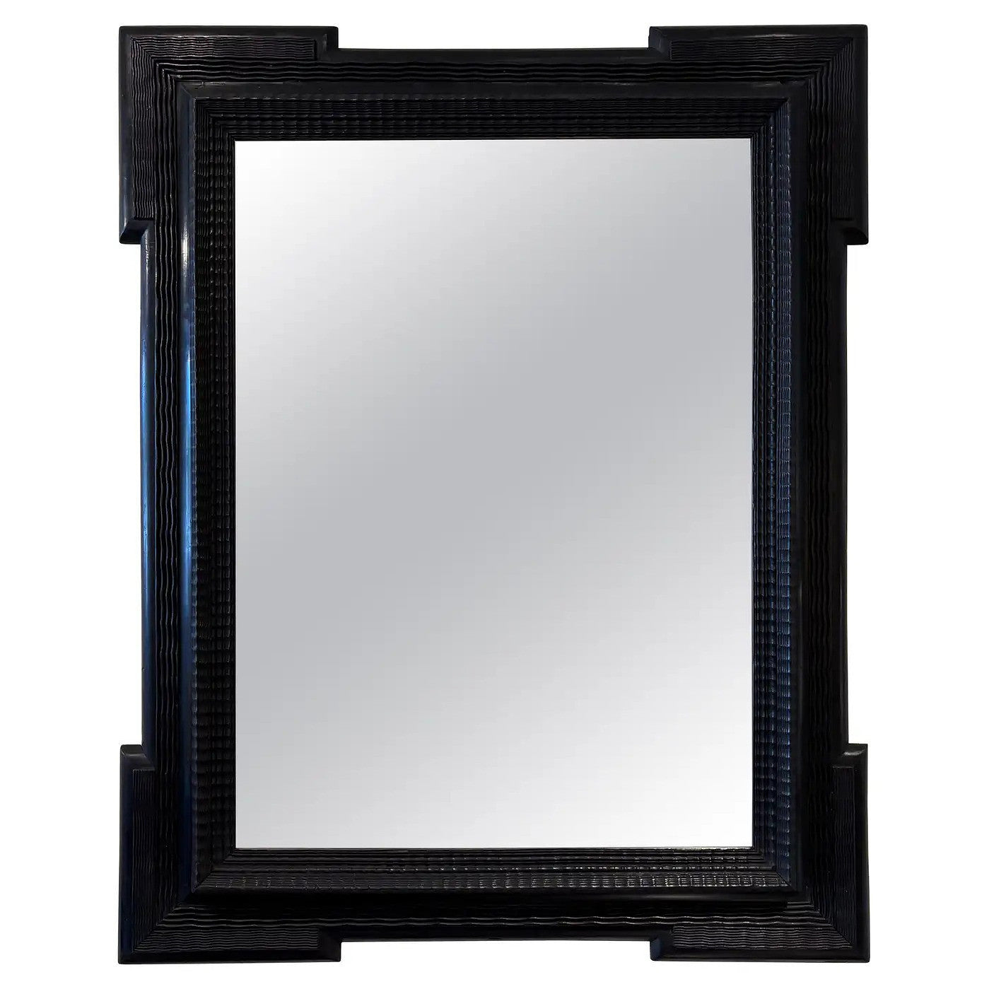 9764- Flemish Style Ripple Frame Mirror