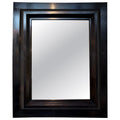 9754- Spanish Ebonised Mirror