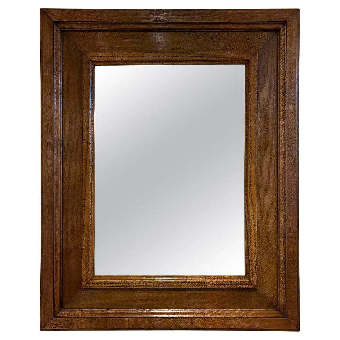 9770- 1940s Oak Mirror