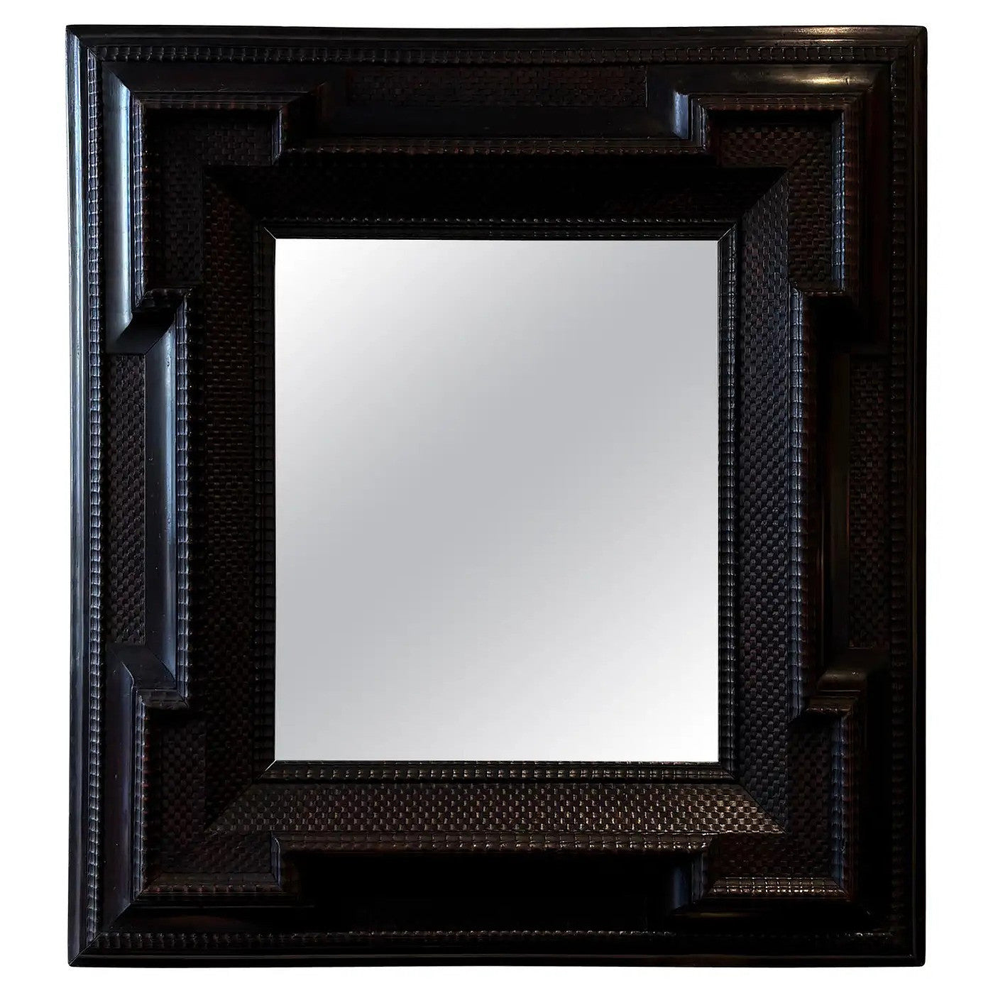 9766- Flemish Style Ripple Frame Mirror