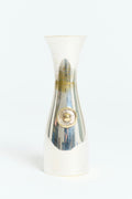 5055- Silvered Vase by Teghini Firenze