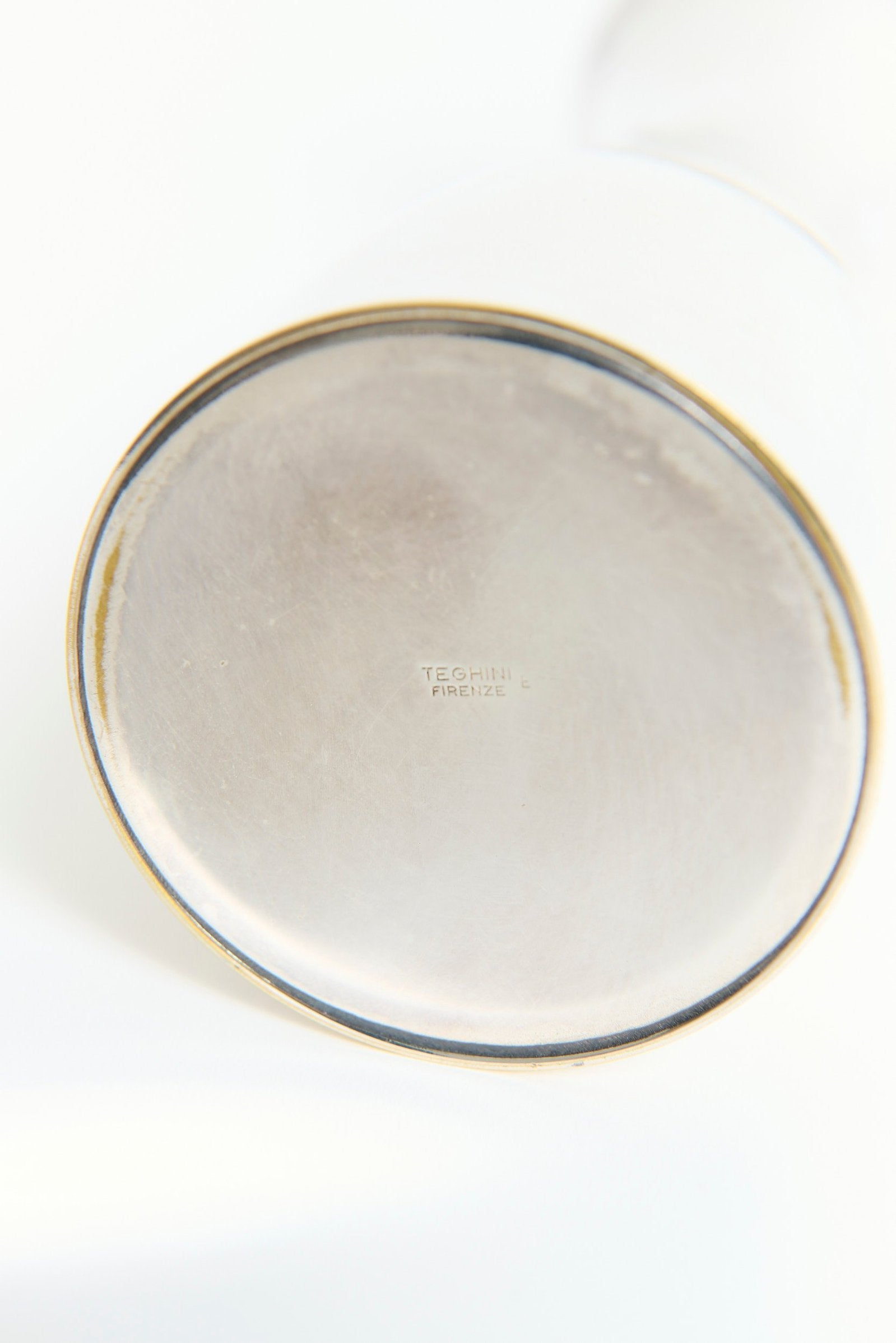 Silvered Vase by Teghini Firenze