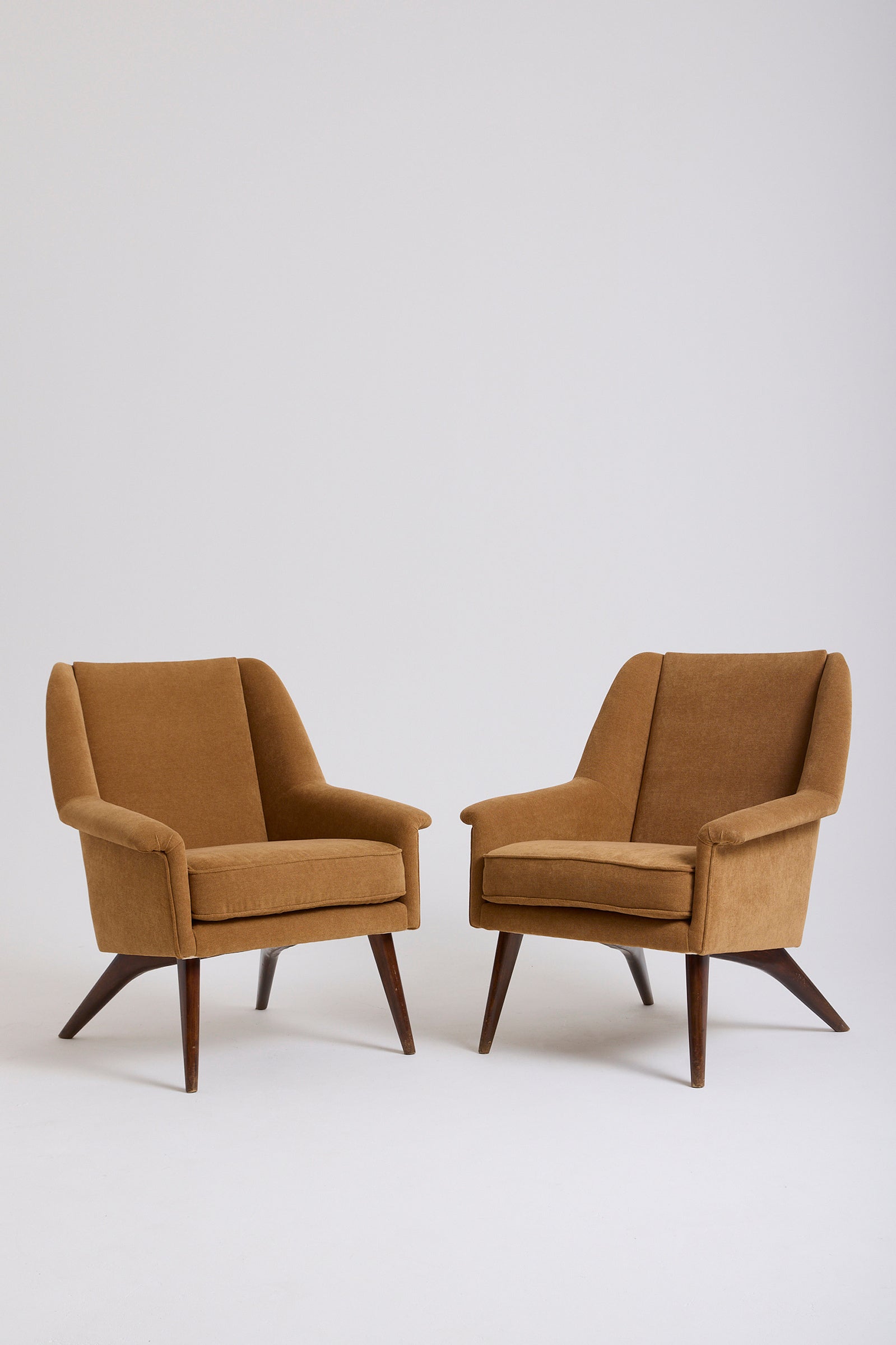 5060- Pair of Mid-Century Armchairs by Carl Gustaf Hiort af Ornäs (1911-1995)