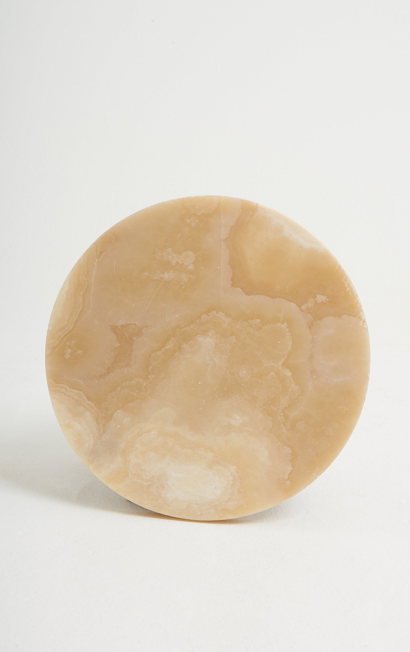 Art Deco Onyx Top Side Table