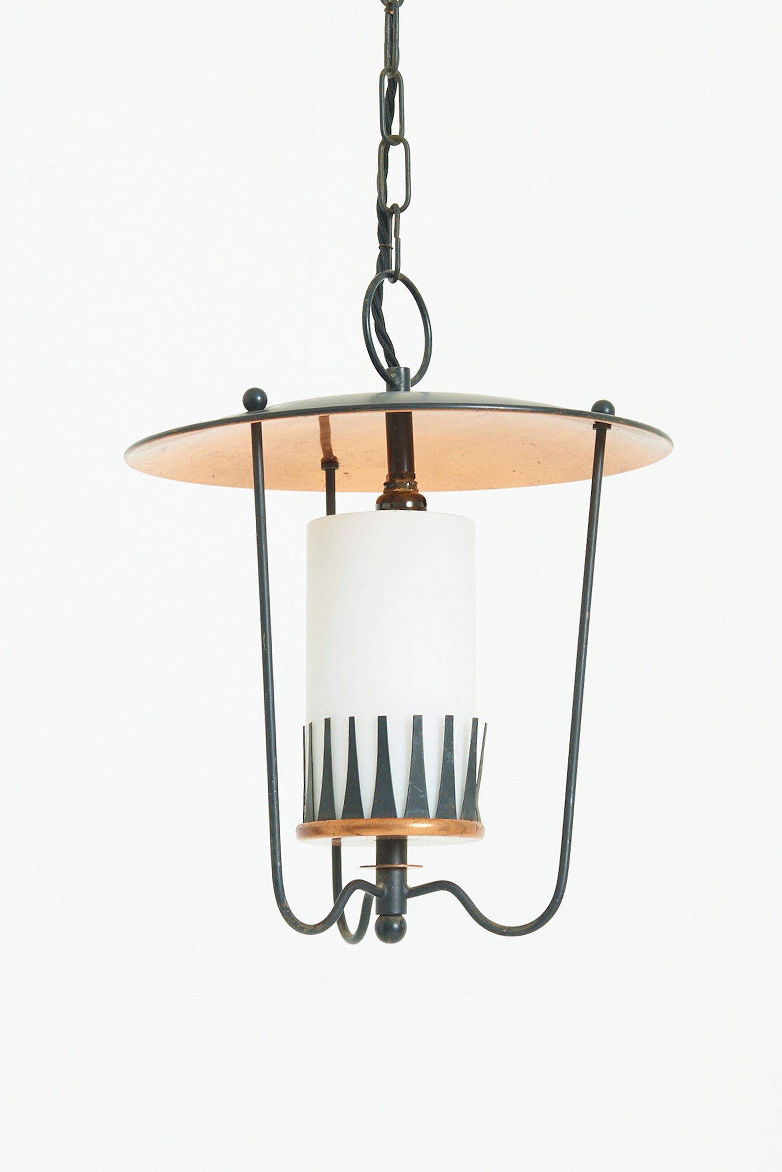 Pair of Mid-Century Lanterns