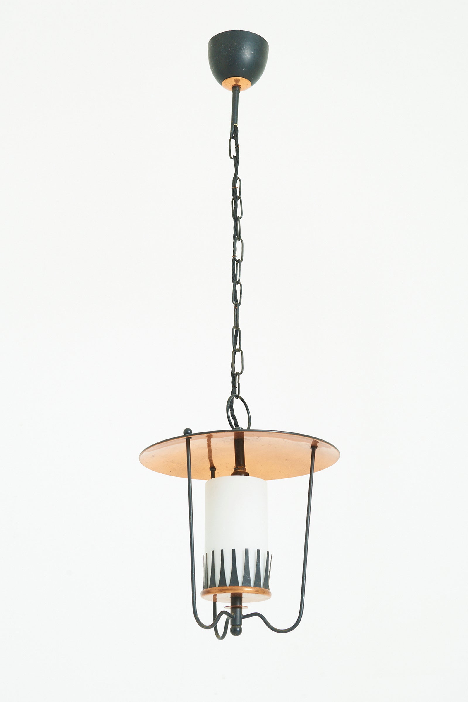 Pair of Mid-Century Lanterns