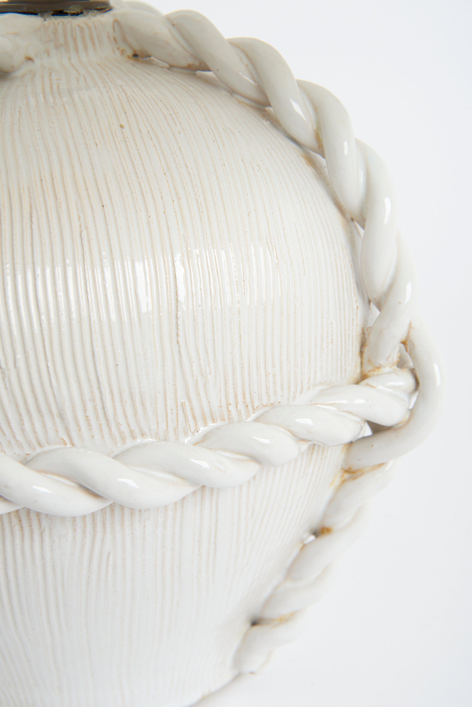 White Ceramic Table Lamp