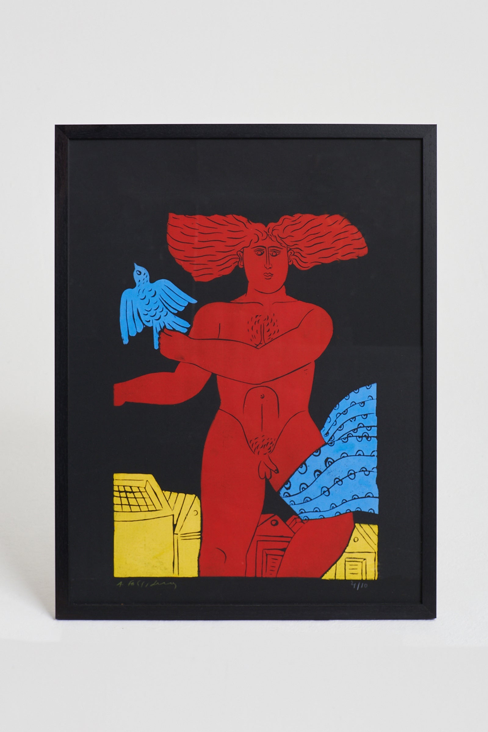 Lithograph by Alekos Fassianos (1935-2022) | Dorian Caffot de Fawes