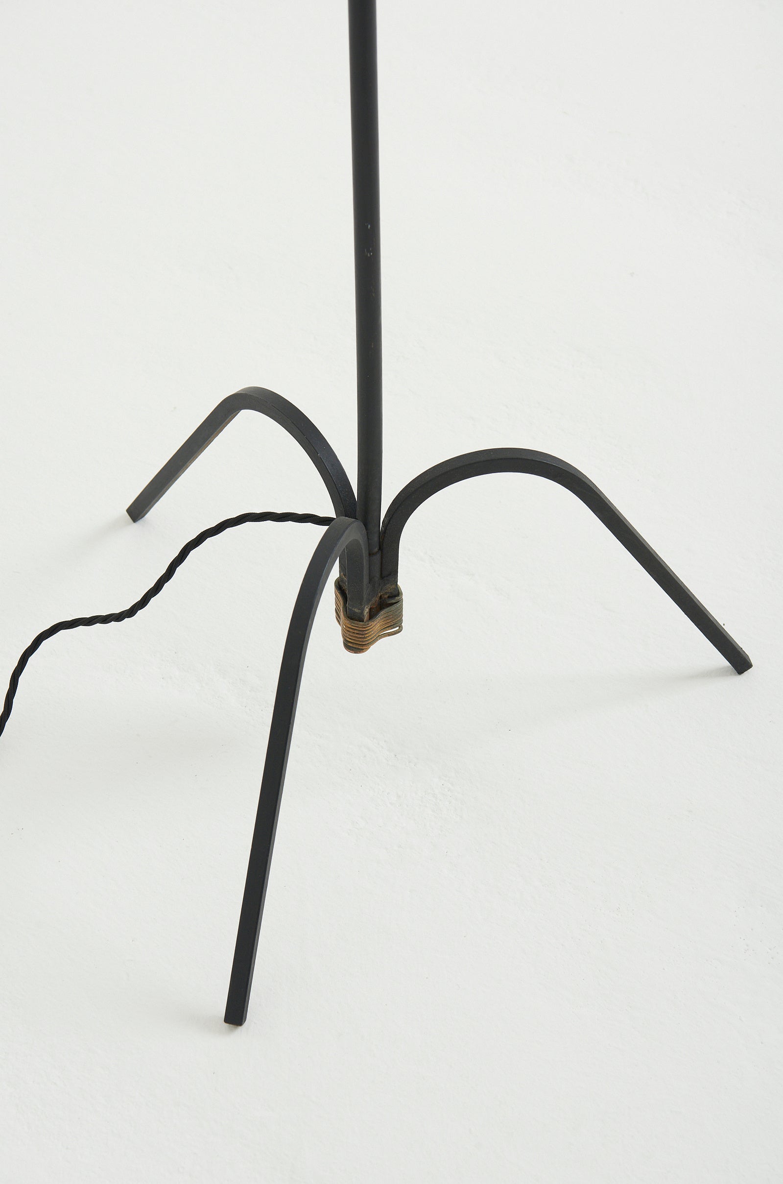 Mid-Century Black Floor Lamp