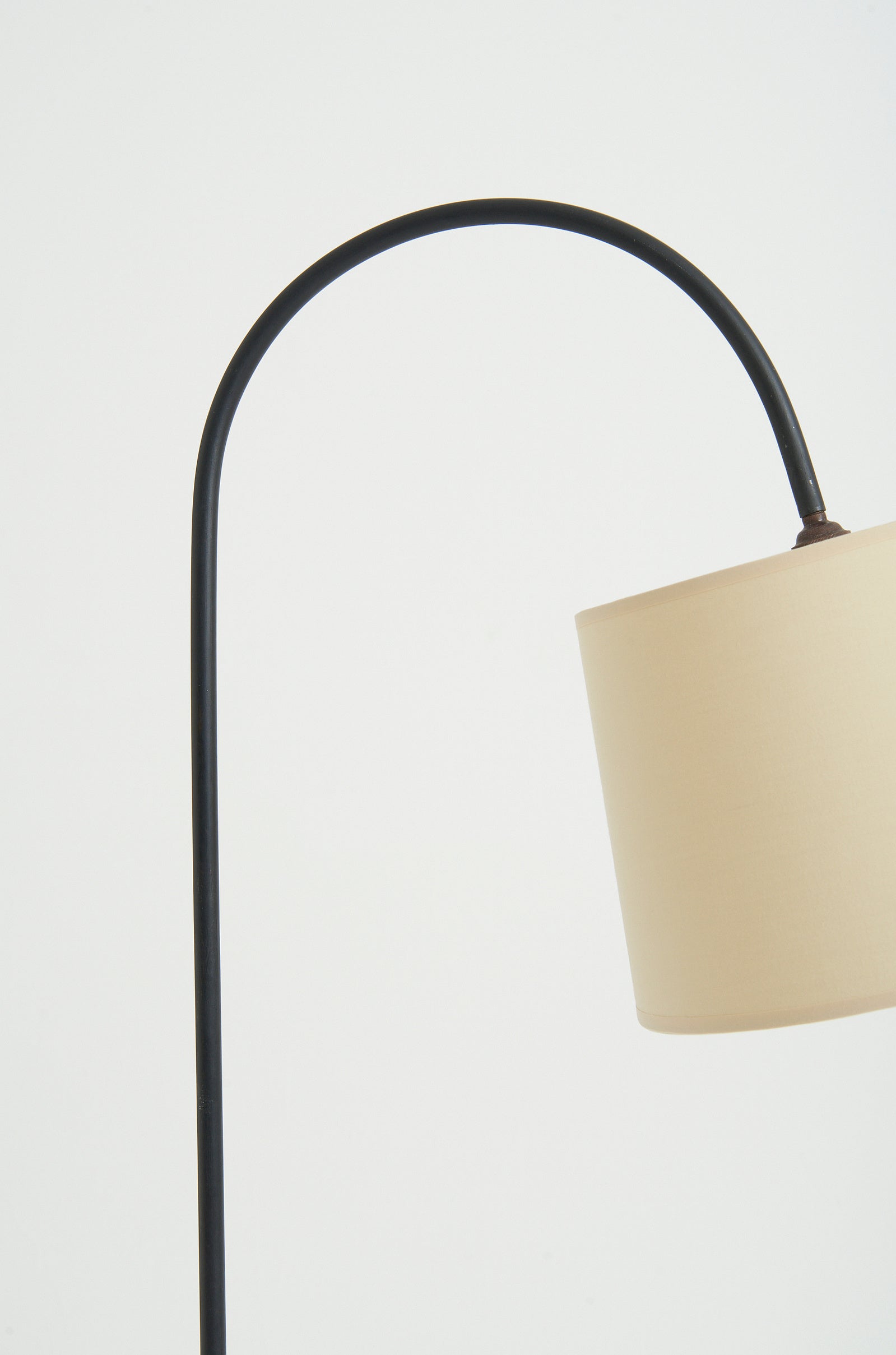 Mid-Century Black Floor Lamp