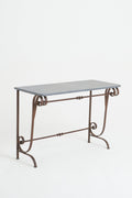7125- Wrought Iron Console Table