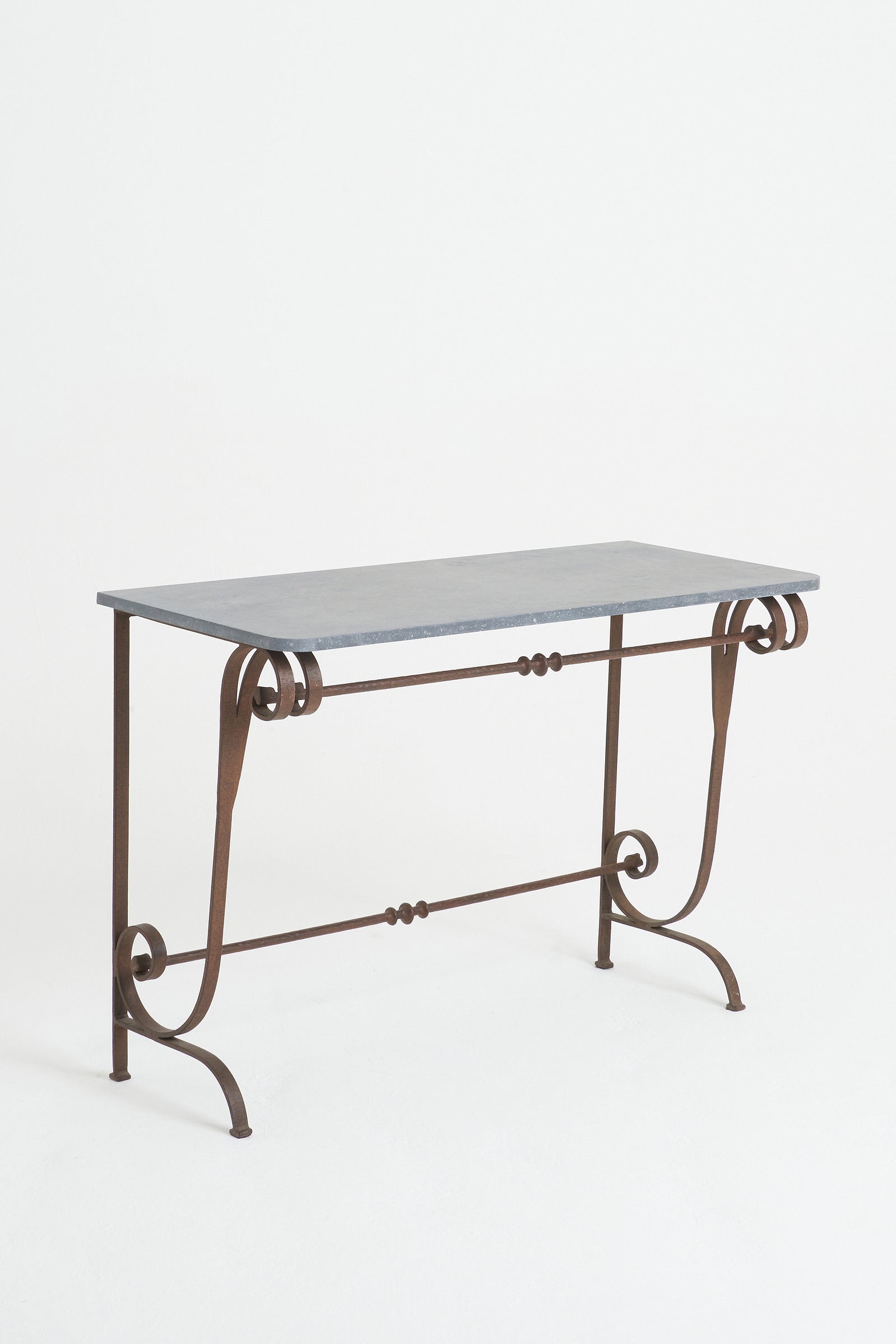7125- Wrought Iron Console Table
