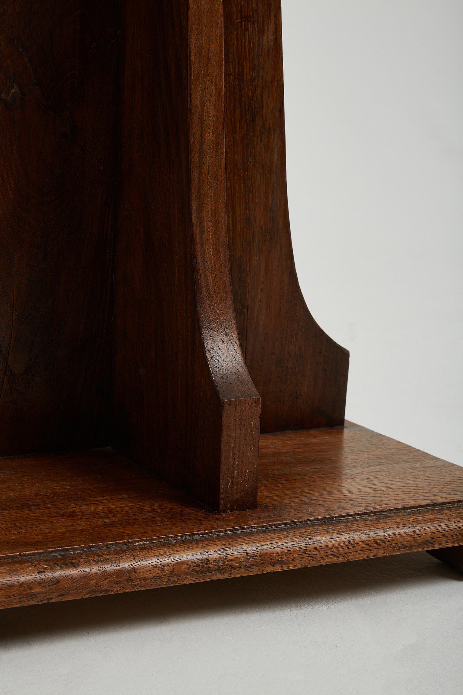 Arts & Craft Oak Pedestal