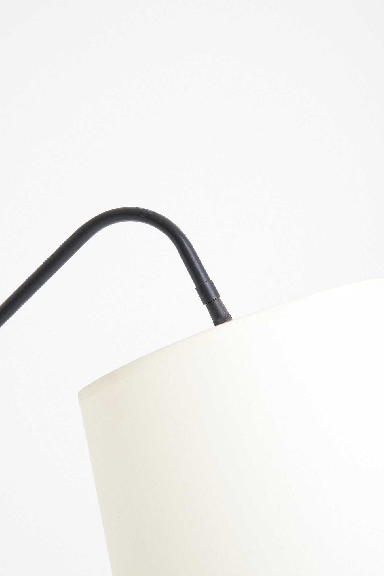 Mid-Century Black Floor Lamp