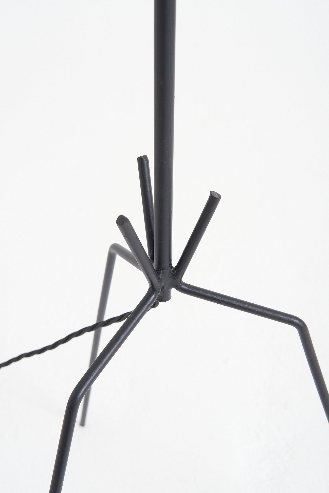 Mid-Century Black Floor Lamp