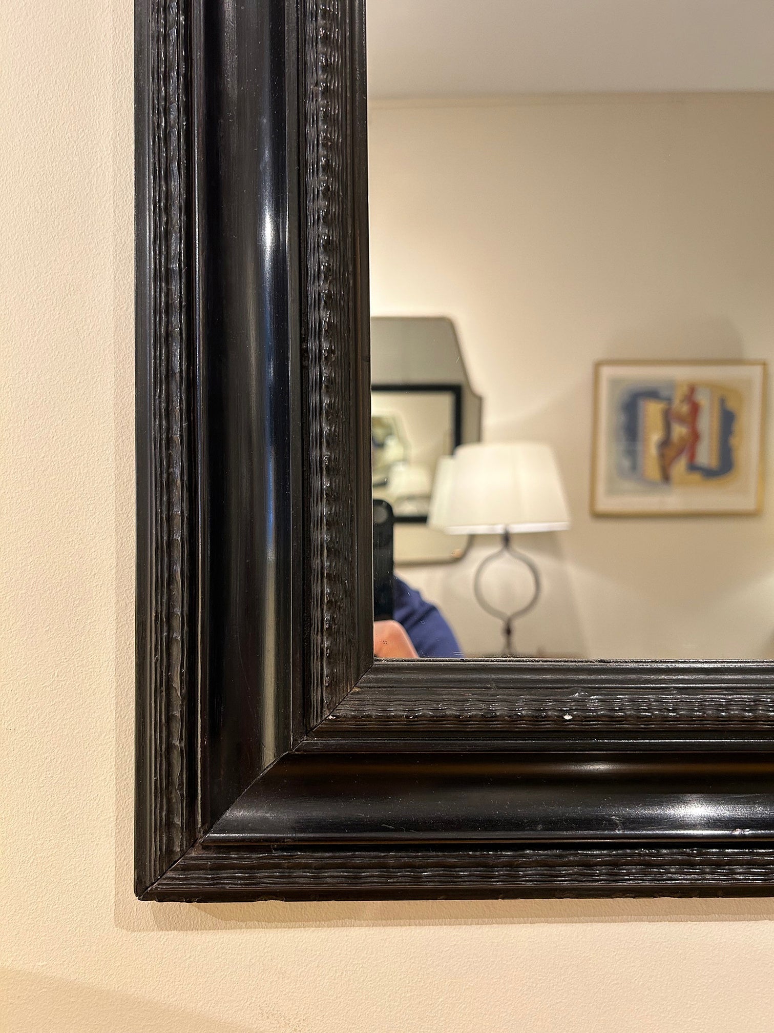 Flemish Style Ripple Frame Mirror