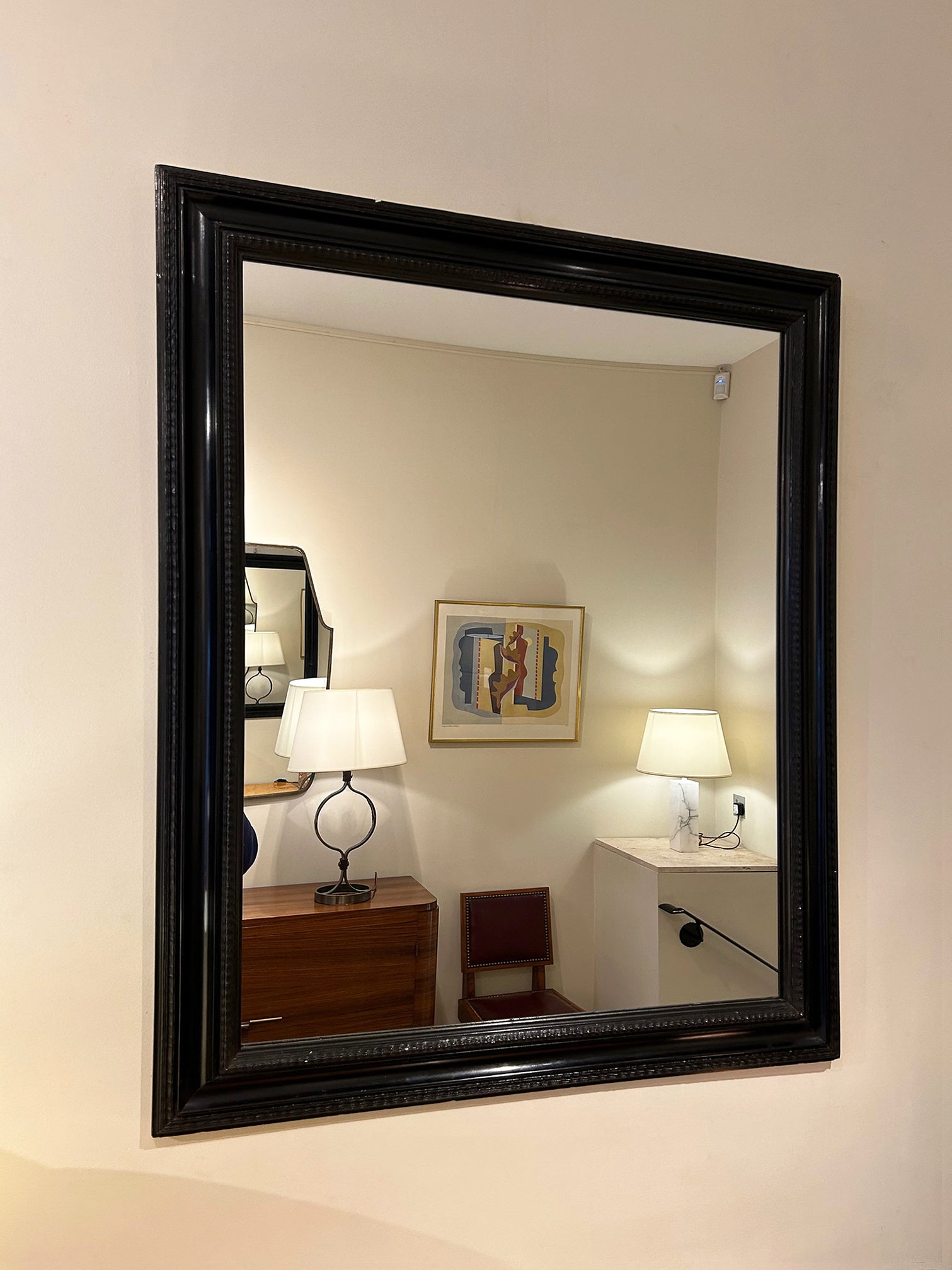 7211- Flemish Style Ripple Frame Mirror