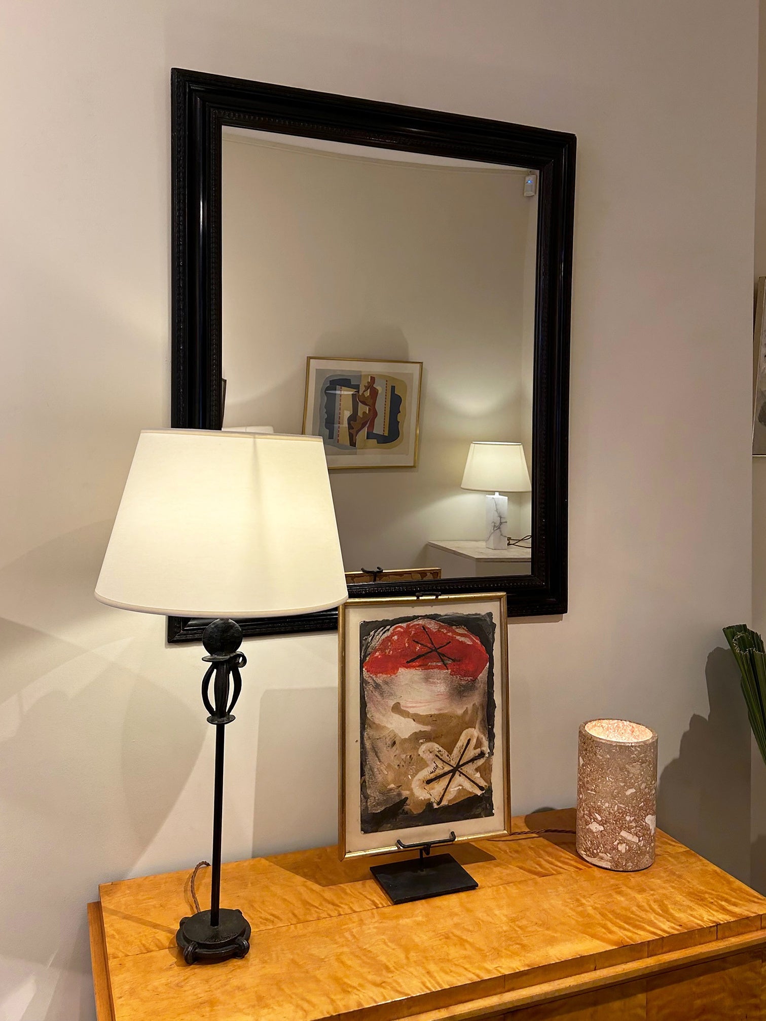 Flemish Style Ripple Frame Mirror