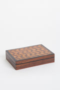 7216- Art Deco Marquetry Box